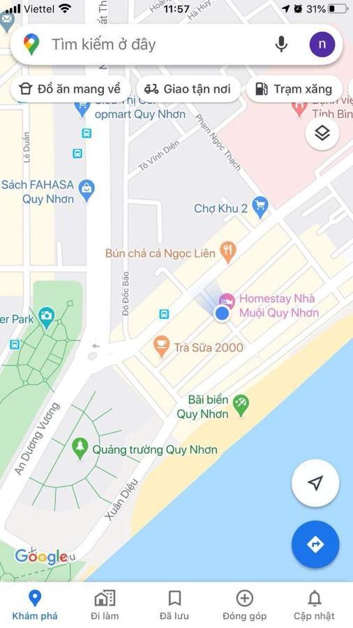 Homestay Nha Muoi Quy Nhon Eksteriør billede